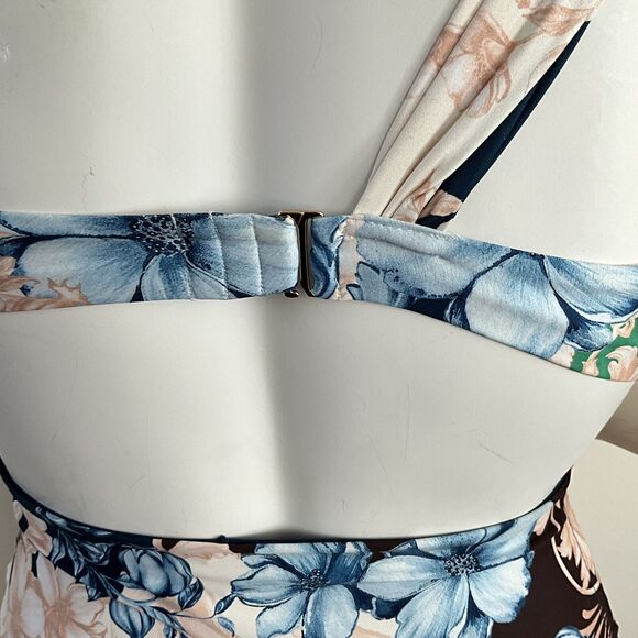 Aqua Bendita Swimsuit Size XL Blue Multicolor 2 Piece Mariette-Etta - Picture 8 of 12